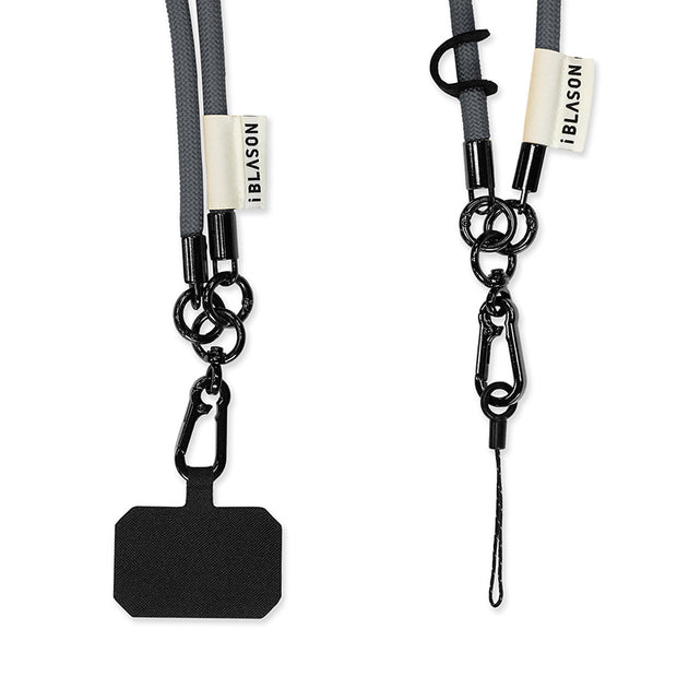 Phone and wristlet straps - Gray