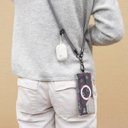 Phone and wristlet straps - Gray