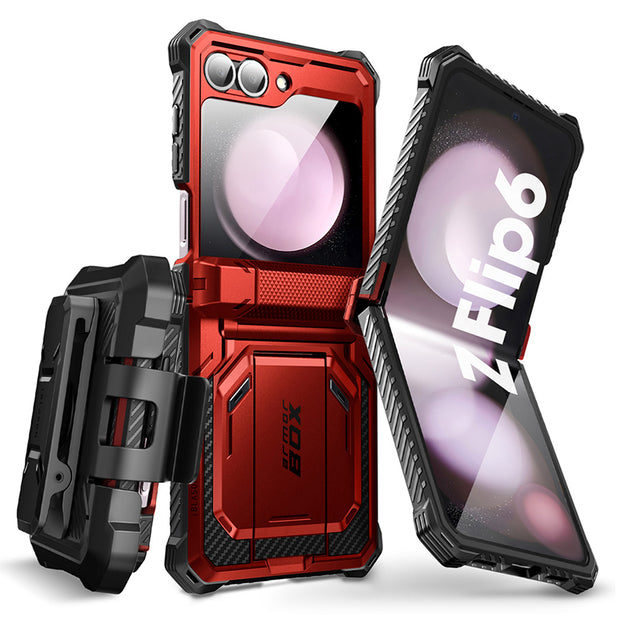 Galaxy Z Flip6 Armorbox - Metallic Red