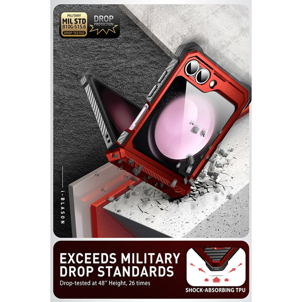 Galaxy Z Flip6 Armorbox - Metallic Red