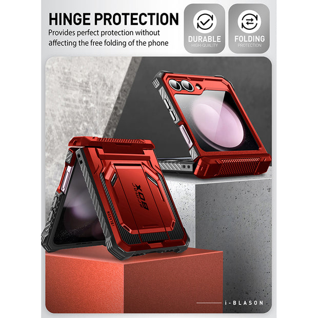 Galaxy Z Flip6 Armorbox - Metallic Red