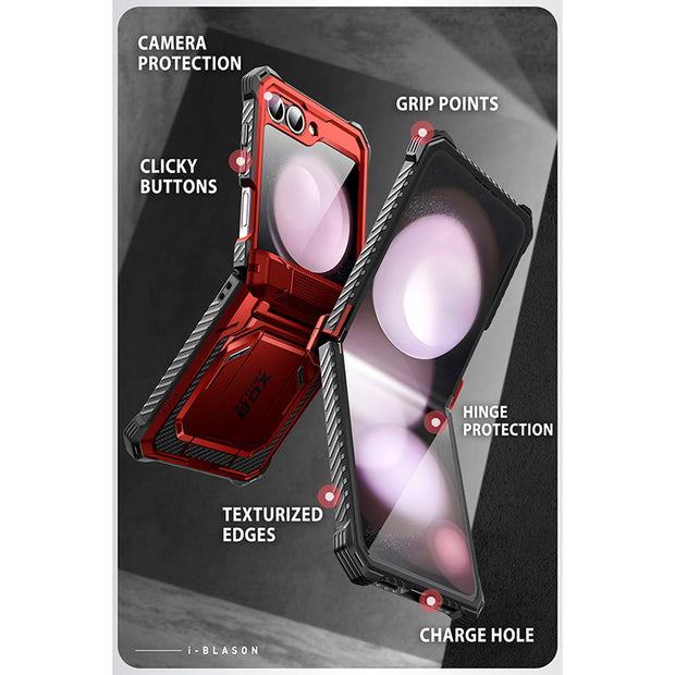 Galaxy Z Flip6 Armorbox - Metallic Red