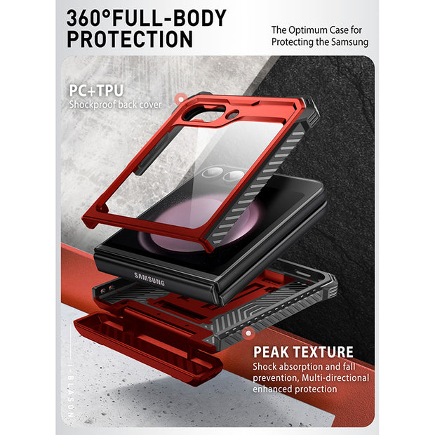 Galaxy Z Flip6 Armorbox - Metallic Red