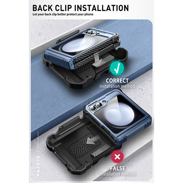 Galaxy Z Flip6 Armorbox - Metallic Blue