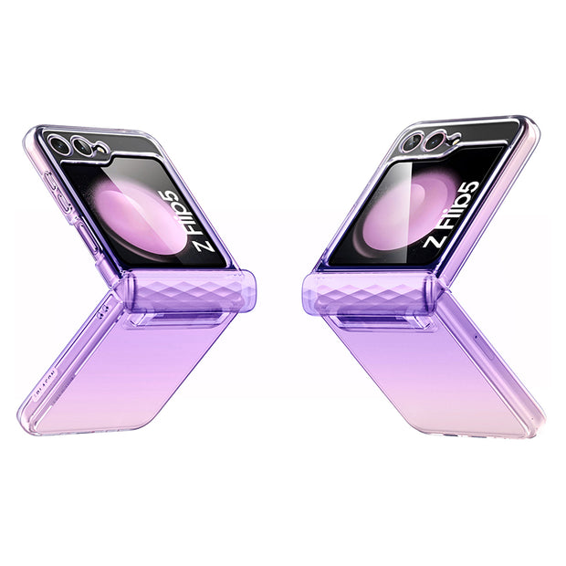 i-Blason Samsung Galaxy Z Flip5 Halo Hardshell Phone Case - Gradient Purple