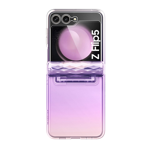 i-Blason Samsung Galaxy Z Flip5 Halo Hardshell Phone Case - Gradient Purple
