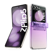 i-Blason Samsung Galaxy Z Flip5 Halo Hardshell Phone Case - Gradient Purple