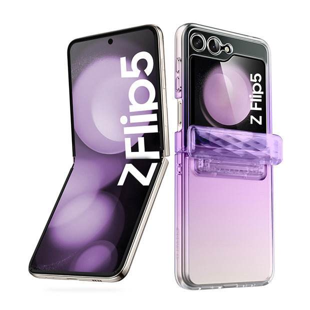 i-Blason Samsung Galaxy Z Flip5 Halo Hardshell Phone Case - Gradient Purple