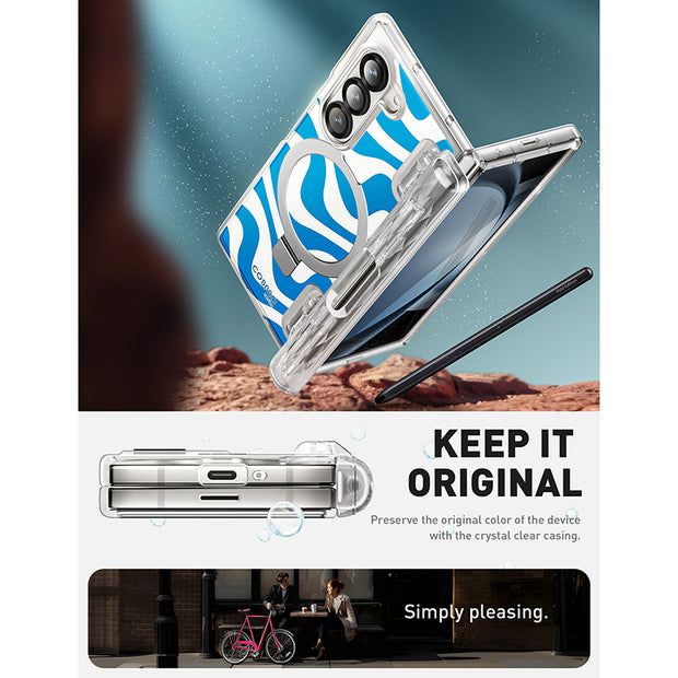 Galaxy Z Fold6 Cosmo Pro - Blue Swirl
