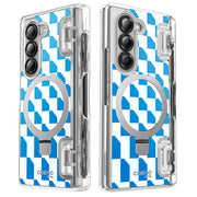 Galaxy Z Fold6 Cosmo Pro - Blue Checker