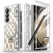 Galaxy Z Fold6 Cosmo Pro - Brown Checker