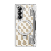 Galaxy Z Fold6 Cosmo Pro - Brown Checker