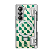 Galaxy Z Fold6 Cosmo Pro - Green Checker