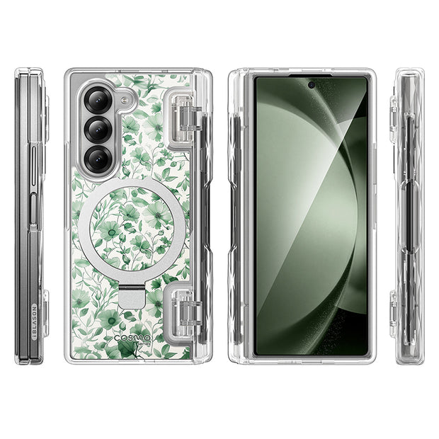 Galaxy Z Fold6 Cosmo Pro - Green Floral