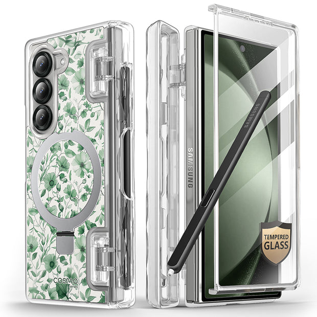 Galaxy Z Fold6 Cosmo Pro - Green Floral