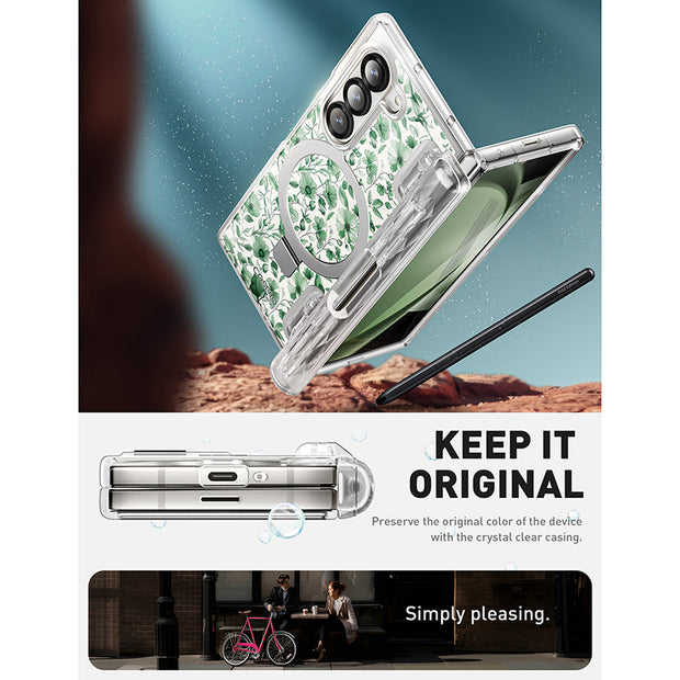 Galaxy Z Fold6 Cosmo Pro - Green Floral