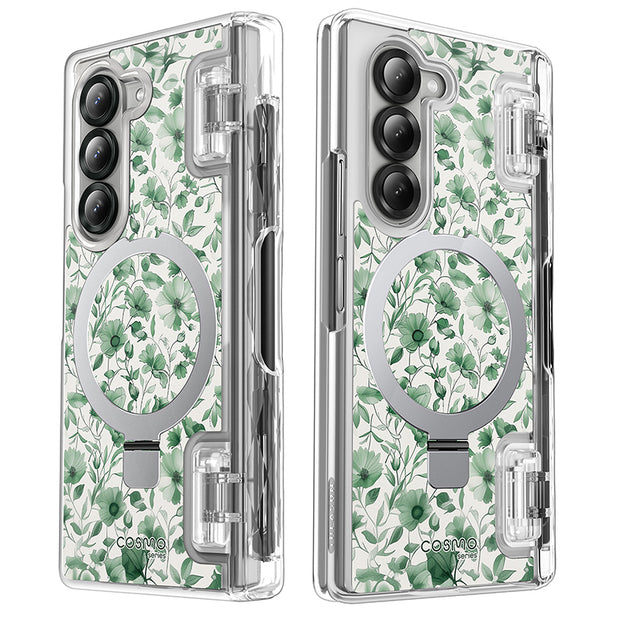 Galaxy Z Fold6 Cosmo Pro - Green Floral