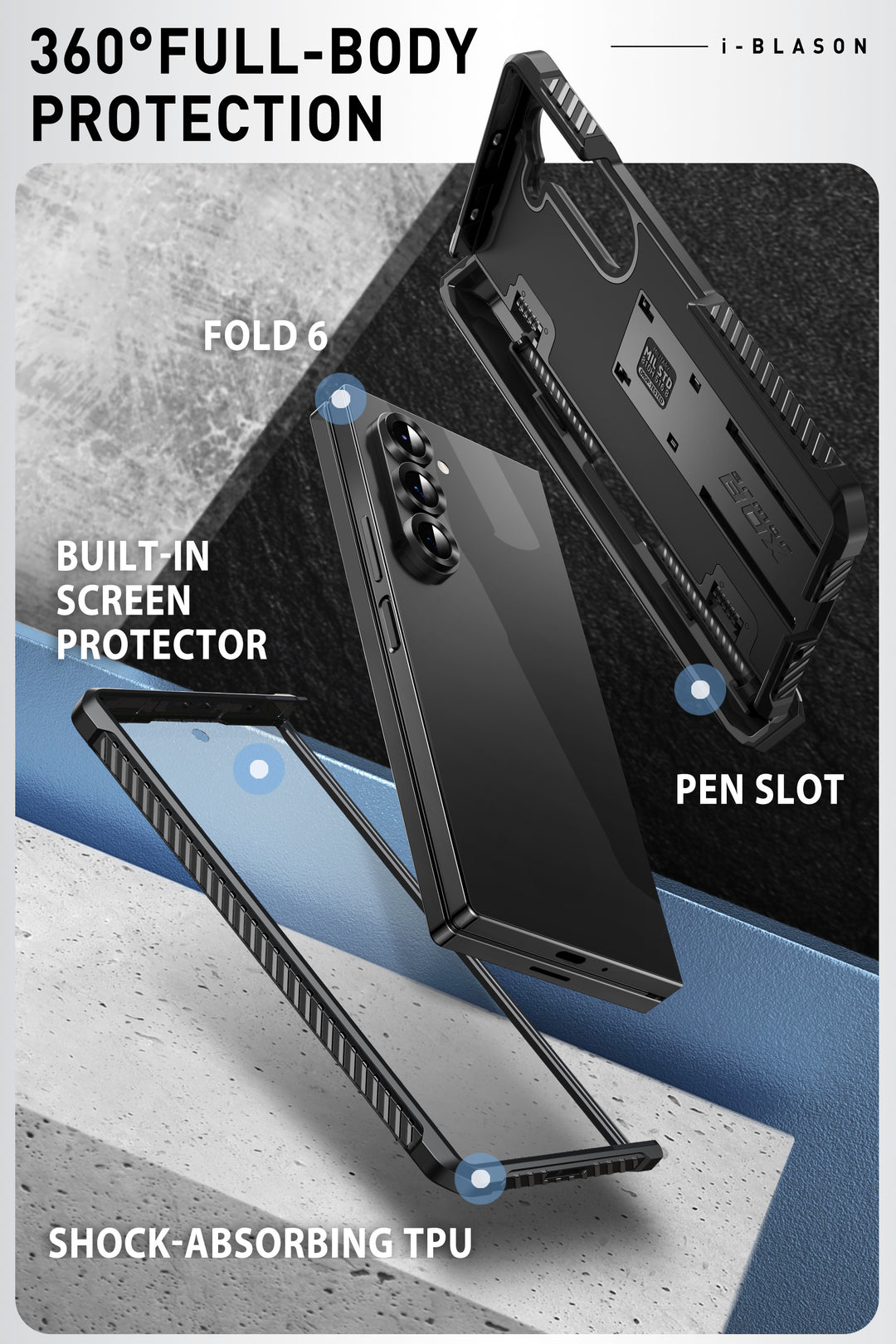 i Blason Galaxy Z Fold6 Armorbox