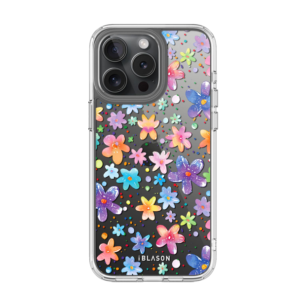 iPhone 15 Pro Halo MagSafe Cute Phone Case - April Showers