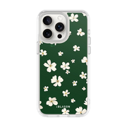 iPhone 15 Pro Max Halo MagSafe Cute Phone Case - Green Daisies