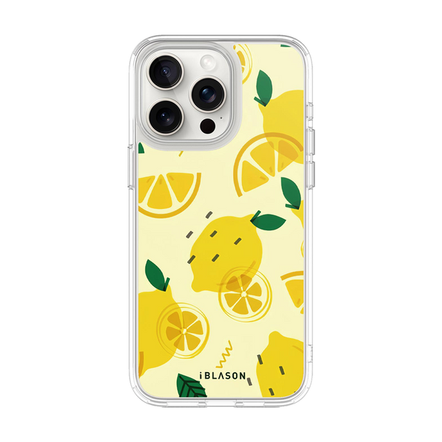 iPhone 15 Pro Halo MagSafe Cute Phone Case - Lemonade