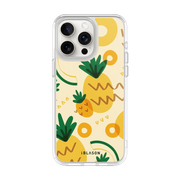 iPhone 14 Pro Max Halo MagSafe Cute Phone Case - Pineapple