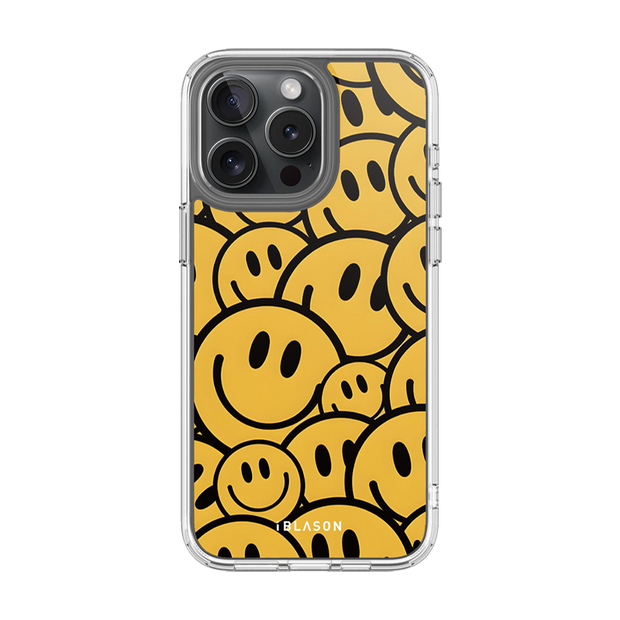 iPhone 14 Pro Max Halo MagSafe Cute Phone Case - Summer Smiles