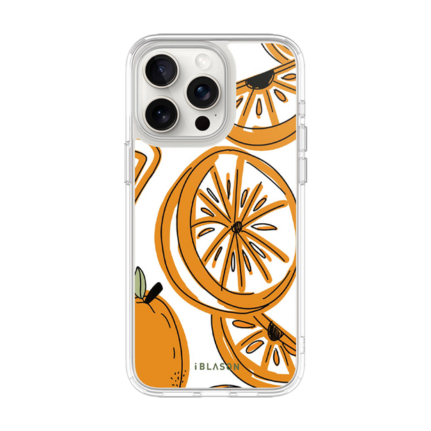 iPhone 14 Pro Halo MagSafe Cute Phone Case - Oranges