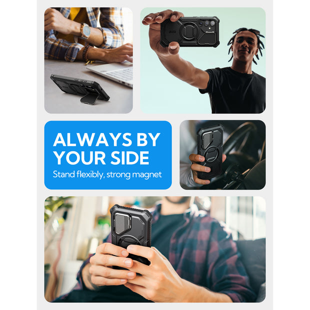 Galaxy S25 Plus Armorbox Protective Phone Case - Black