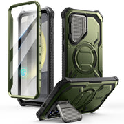 Galaxy S25 Plus Armorbox Protective Phone Case - Dark Green