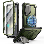 Galaxy S25 Plus Armorbox Protective Phone Case - Dark Green