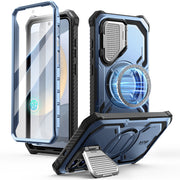 Galaxy S25 Plus Armorbox Protective Phone Case - Metallic Blue