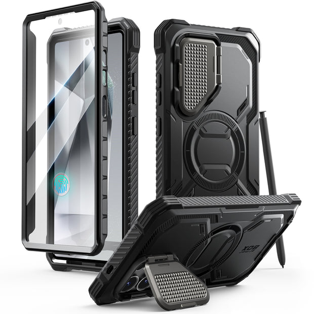 Galaxy S25 Ultra Armorbox Protective Phone Case - Black