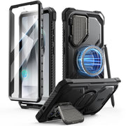 Galaxy S25 Ultra Armorbox Protective Phone Case - Black