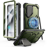 Galaxy S25 Ultra Armorbox Protective Phone Case - Dark Green