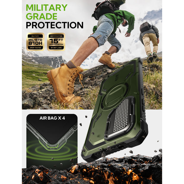 Galaxy S25 Ultra Armorbox Protective Phone Case - Dark Green