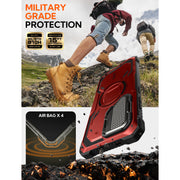 Galaxy S25 Ultra Armorbox Protective Phone Case - Metallic Red
