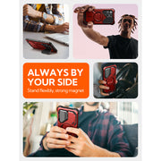 Galaxy S25 Ultra Armorbox Protective Phone Case - Metallic Red