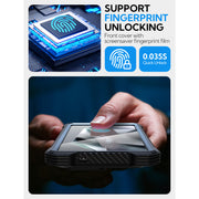 Galaxy S25 Ultra Armorbox Protective Phone Case - Metallic Blue