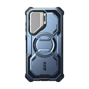Galaxy S25 Armorbox Protective Phone Case - Metallic Blue