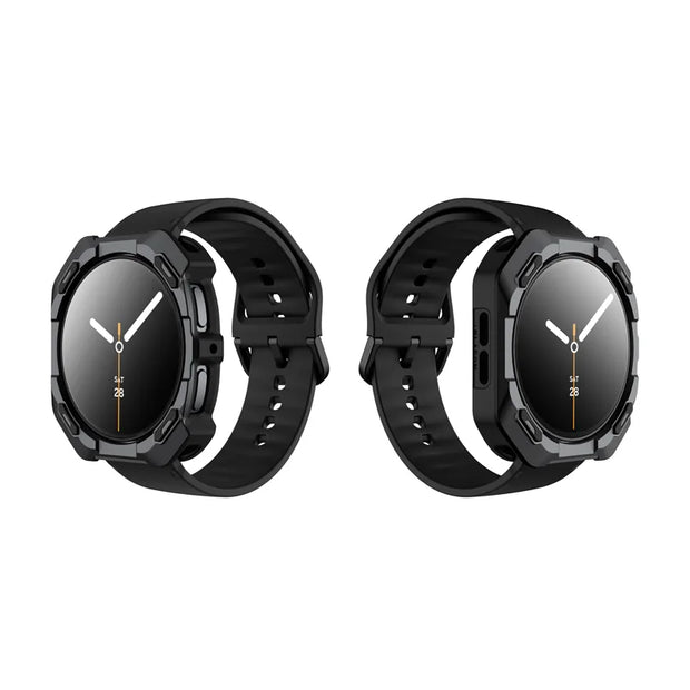 ARMORBOX series Galaxy Watch 8 44mm Case with Tempered Glass Screen Protectors