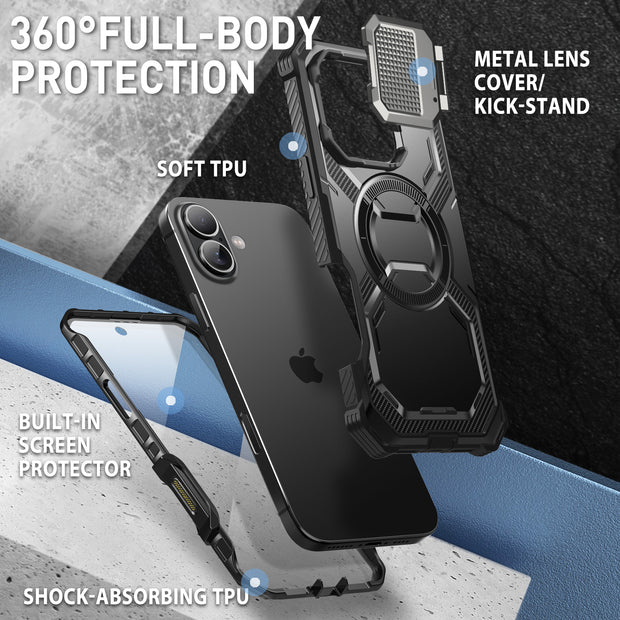 iPhone 16 Plus Armorbox Camera Control Button Case -  Black
