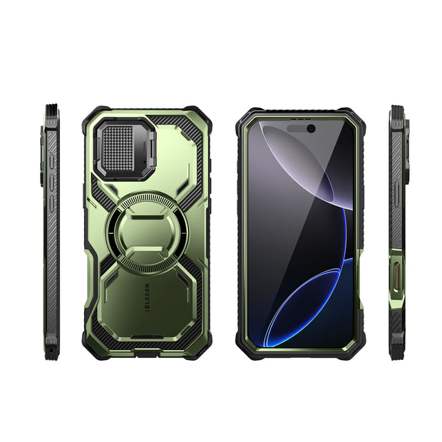 iPhone 16 Pro Max Armorbox Camera Control Button Case - Dark Green