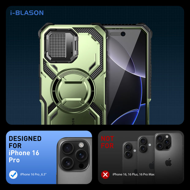 iPhone 16 Pro Armorbox Camera Control Button Case -  Dark Green