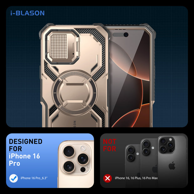 iPhone 16 Pro Armorbox Camera Control Button Case -  Rose Gold