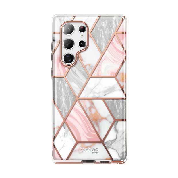 Galaxy S22 Ultra Cosmo Case(Open-Box) - Marble Pink