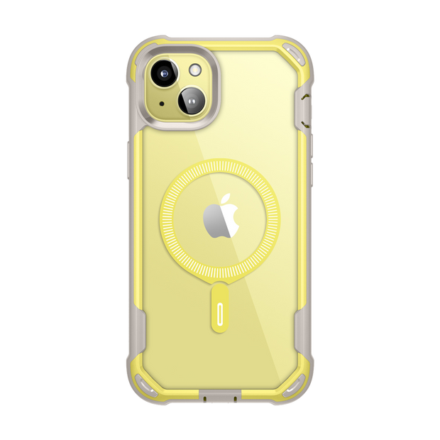iPhone 15 Plus Ares Mag Case - Yellow