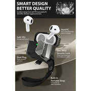 AirPods 4 Matrix MagSafe Case - Black
