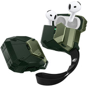 AirPods 4 Matrix MagSafe Case - Dark Green