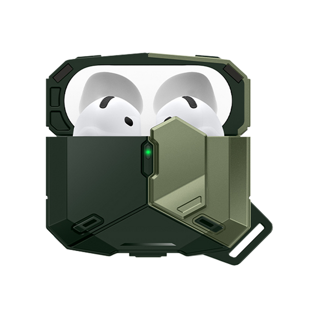 AirPods 4 Matrix MagSafe Case - Dark Green